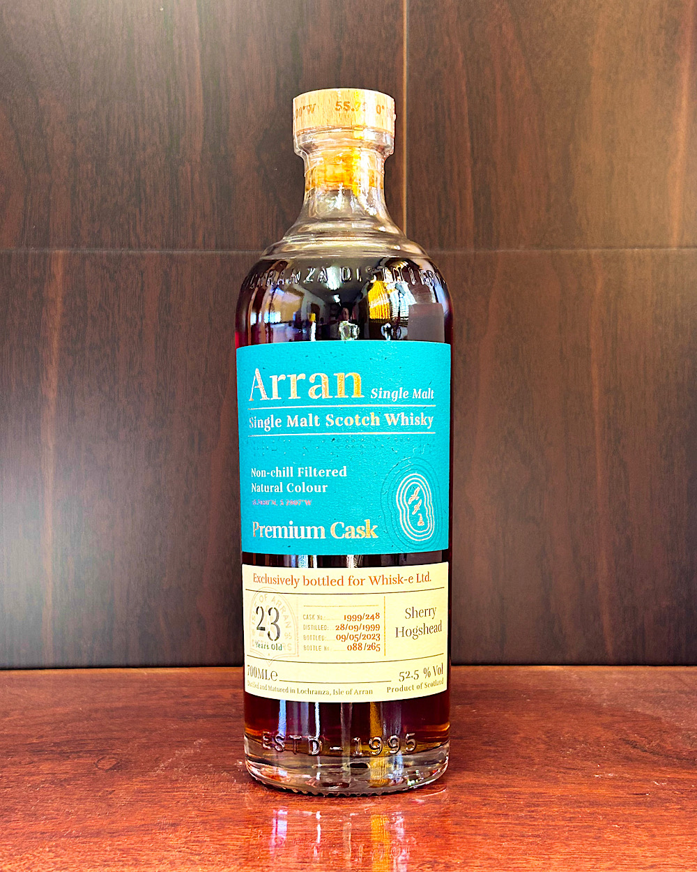 Arran Single Malt Scotch Whisky 23年