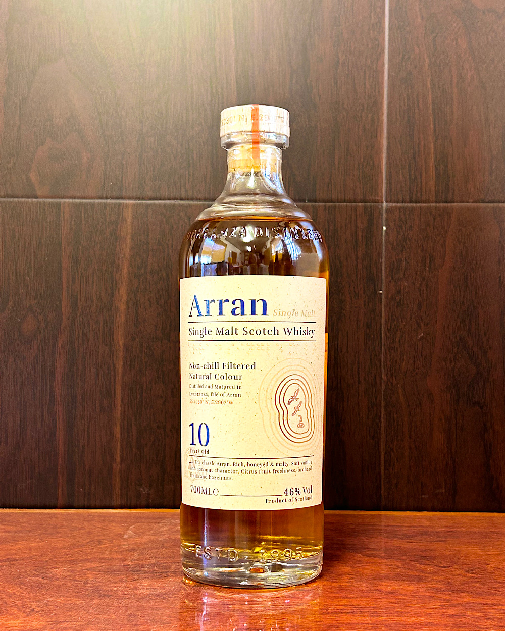 Arran Single Malt Scotch Whisky 10年