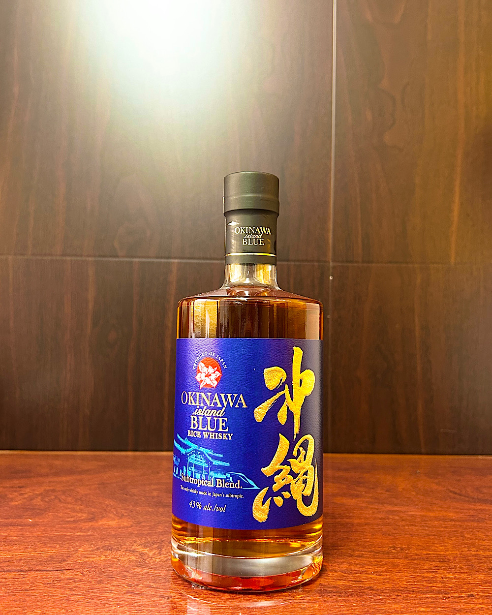 OKINAWA Island BLUE RICE WHISKY 43度